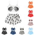 thumbnail image 1 of Miaoju Festive Women Themed Sleepwear with Sleeveless Bodice and Loose Halloween Shorts for Spooky Season Relaxation and Playful Home Comfort, 1 of 5