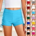 thumbnail image 1 of Miaoju Girls Swim Shorts High Waisted Bathing Suit Bottoms Swimsuit Boy Shorts Swimwear Bikini Board Shorts, 1 of 9