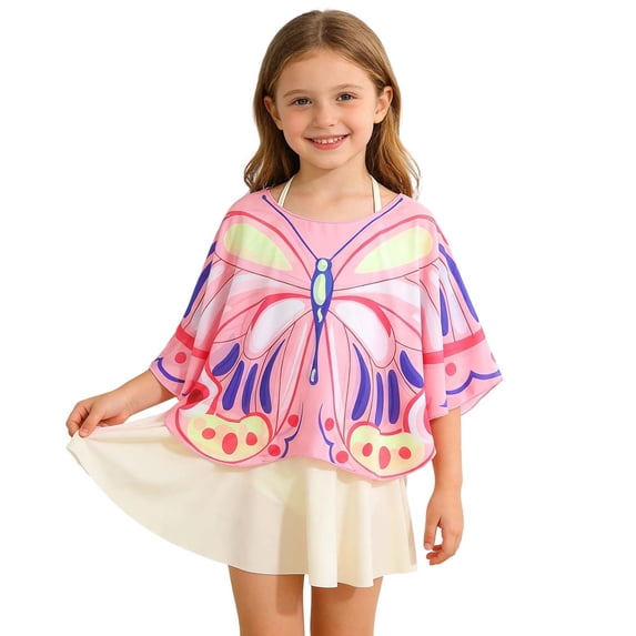 Miaoju Girls Swimsuit One Piece Size 12-14 Trim Wrap Tie Back Tankini Quick Dry Tropical Print Girl Bathing Suit Swimwear Set Girl with Mesh Cover Ups