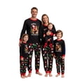 thumbnail image 1 of Miaoju Holiday Family Pajama Set Christmas Family Matching Pajama Set Long Sleeve Top And Pants Warm Yet Breathable for Winter Nights Ideal for Christmas Gatherings, 1 of 7