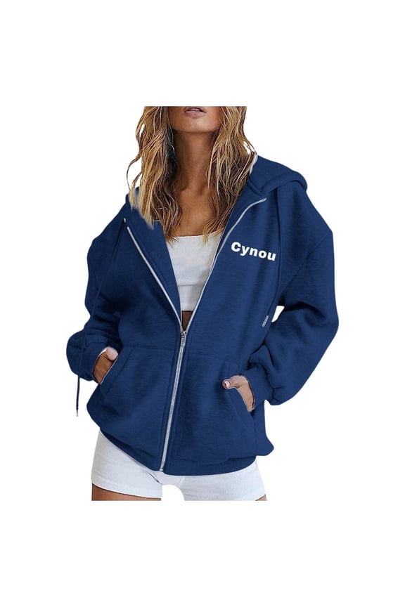 Hoodies Double Zip Up Hooded Sweatshirt Oversized Heavyweight Vintage Hoodie Full Zipper Tops