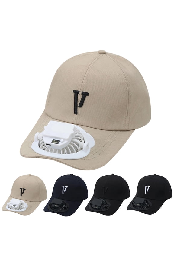 Sun Hat Solar Powered USB Charging Fans that Blow Cold Air For Men Women Sports Work Casual Sun Beach Cap