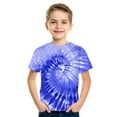 thumbnail image 1 of Miaoju Toddler Boy Shirts 5t Crewneck Cartoon Print Short Sleeve T-Shirt Casual Tee Tops T-Shirts Infant To Big Kid, 1 of 2