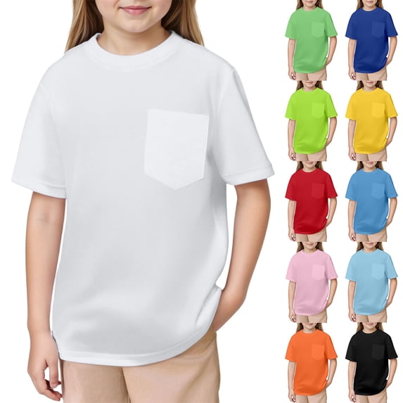 Miaoju Toddler Shirt Boys 2t Crewneck Cartoon Print Short Sleeve T Shirt Cotton Blouse Tops Kids Summer Clothing