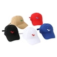 thumbnail image 1 of Miaoju Unisex Classic Baseball Cap Soft Top Unstructured Baseball Cap | Adjustable Size Buckle for Girls Boys, 1 of 5