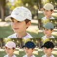 thumbnail image 1 of Miaoju Unisex Classic Baseball Cap Soft Top Unstructured Baseball Cap | Adjustable Size Buckle for Girls Boys, 1 of 7