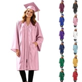 Miaoju Unisex Matte Graduation Cap and Gown 2026 Tassel Set for High ...