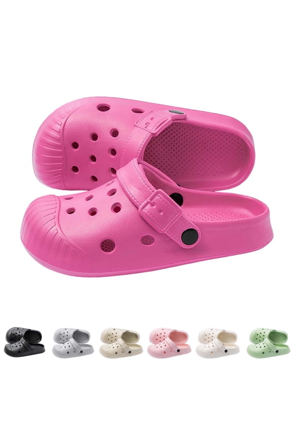 Womens Mens Garden Clogs Shoes with Arch Support Unisex Comfort -on Sandals