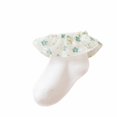 thumbnail image 1 of Miaouyo Ankle Socks for Little Girls Lace Ruffle Cuff Breathable Princess Socks, 1 of 7
