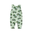 thumbnail image 1 of Miaouyo Baby Boy and Girl Overalls Casual Animal Print Round Neck Sleeveless Romper Toddler Tank Jumpsuit for Summer, 1 of 6