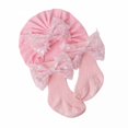 thumbnail image 1 of Miaouyo Newborn Hat and Socks Set, Sequined Bow Soft Casual Baby Girl Accessories, 1 of 8