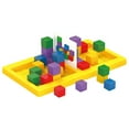 thumbnail image 1 of Miarnea Kids Toys, Kids Cube Building Block Game 2 Players Battle Geometric Cube Stacking Matching Parent-child Interactive Board Game Educational Toy Boys Girls Gift, 1 of 8