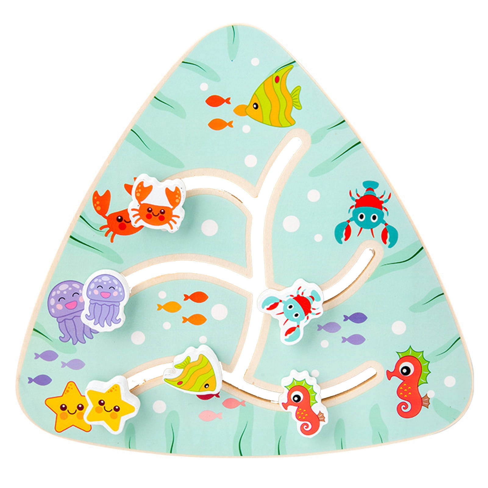 Shape Toys With Rails Miarnea Kids Toys, Rail Maze Children's Toy Puzzle Double-Sided Lane ...