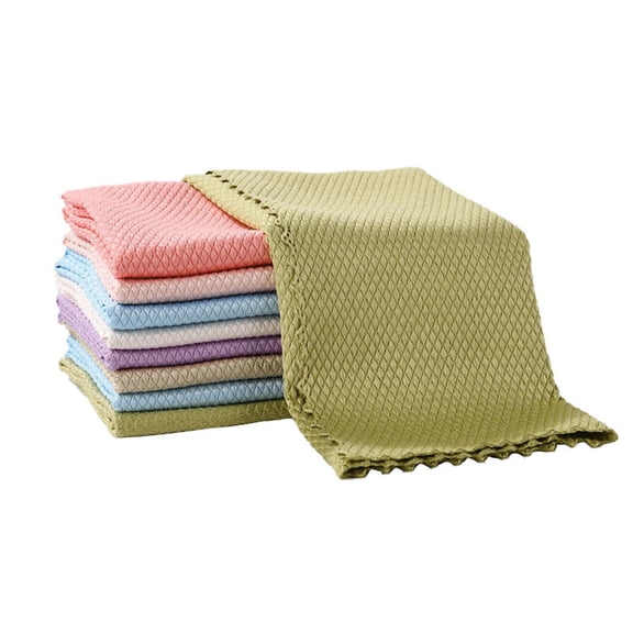 Miayilima 5Pcs Cleaning Cloth Easy Clean Cloth Microfiber Easycleanco Cloth