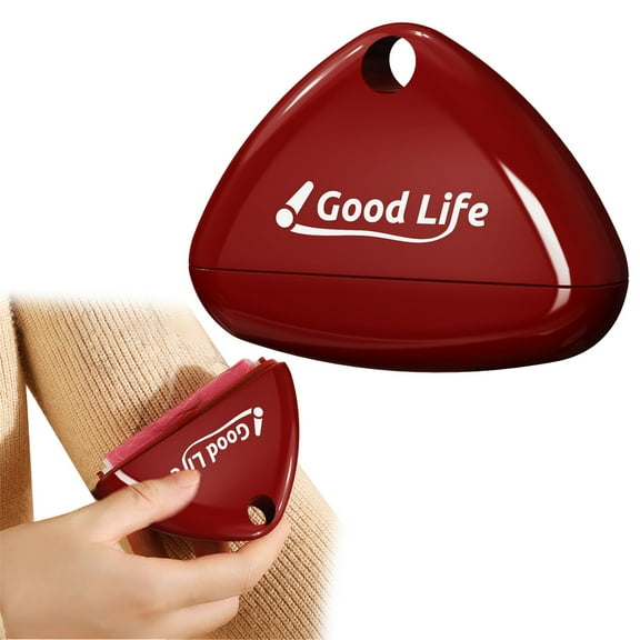 Miayilima Cleaning Brush Washable Hair Remover Reusable Hair Remover Sticky Roller Portable Hair Remover Red