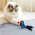 thumbnail image 1 of Miayilima Gigwi Cat Toys for Indoor Cats, Interactive Chirping Cat Toys Self Play, Electric Rechargeable Catnip Toys for Cats, Touch Activated Kitten Toy with Feather Tail, Princess Design Long-Bill, 1 of 4