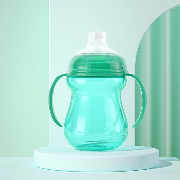 Miayilima Kids Thermos Water Bottle 240 Ml Wide Caliber Pp Baby Bottle With Handle Anti Drop Anti Flatulence Baby Bottle