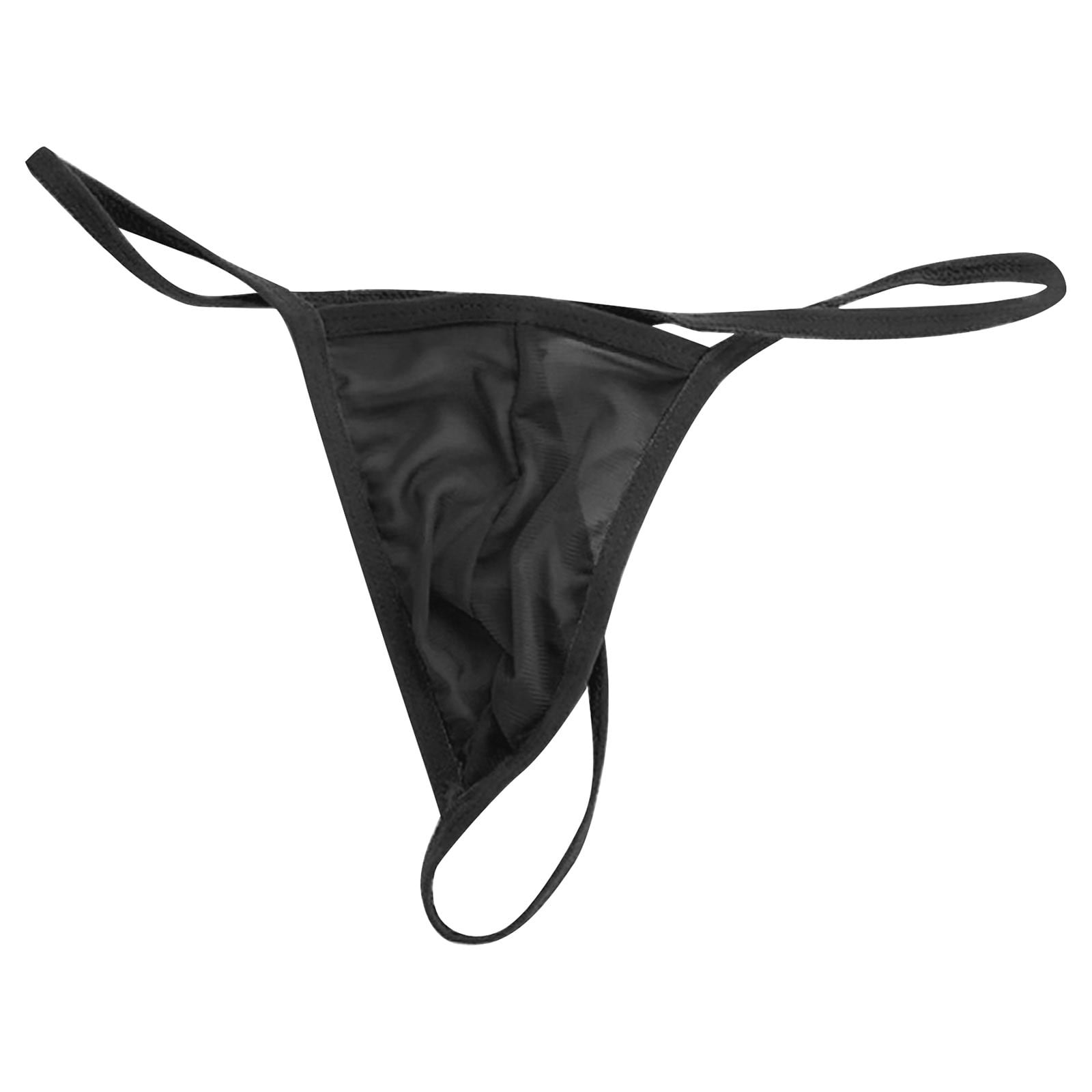 Men's Sexy Panties Mesh Thong T Pants Sexy U Shaped Pouch Pocket