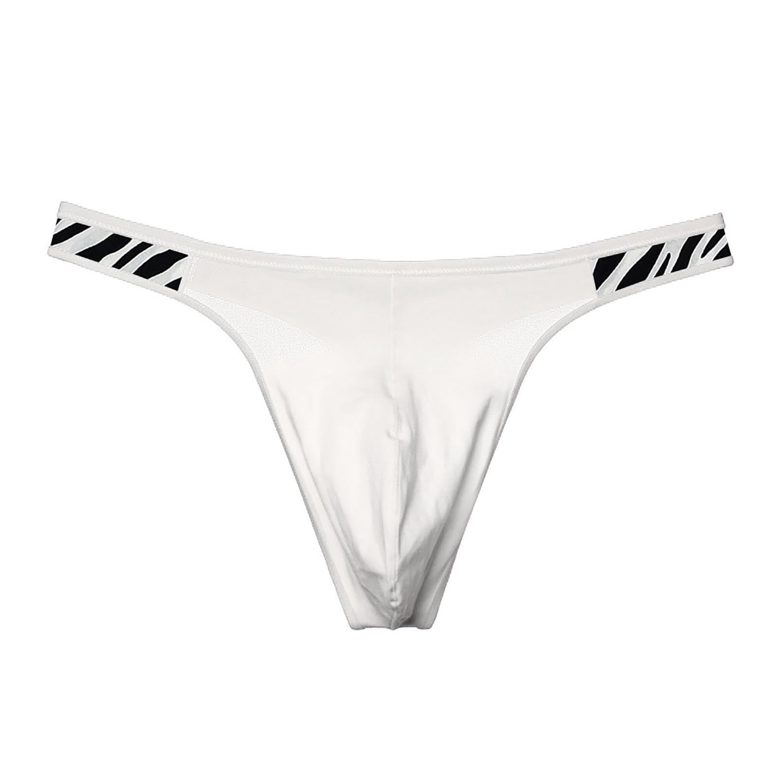 Miayilima Men'S Thongs Cotton Underwear Sports Underwear Men'S Running Underwear Trackless And