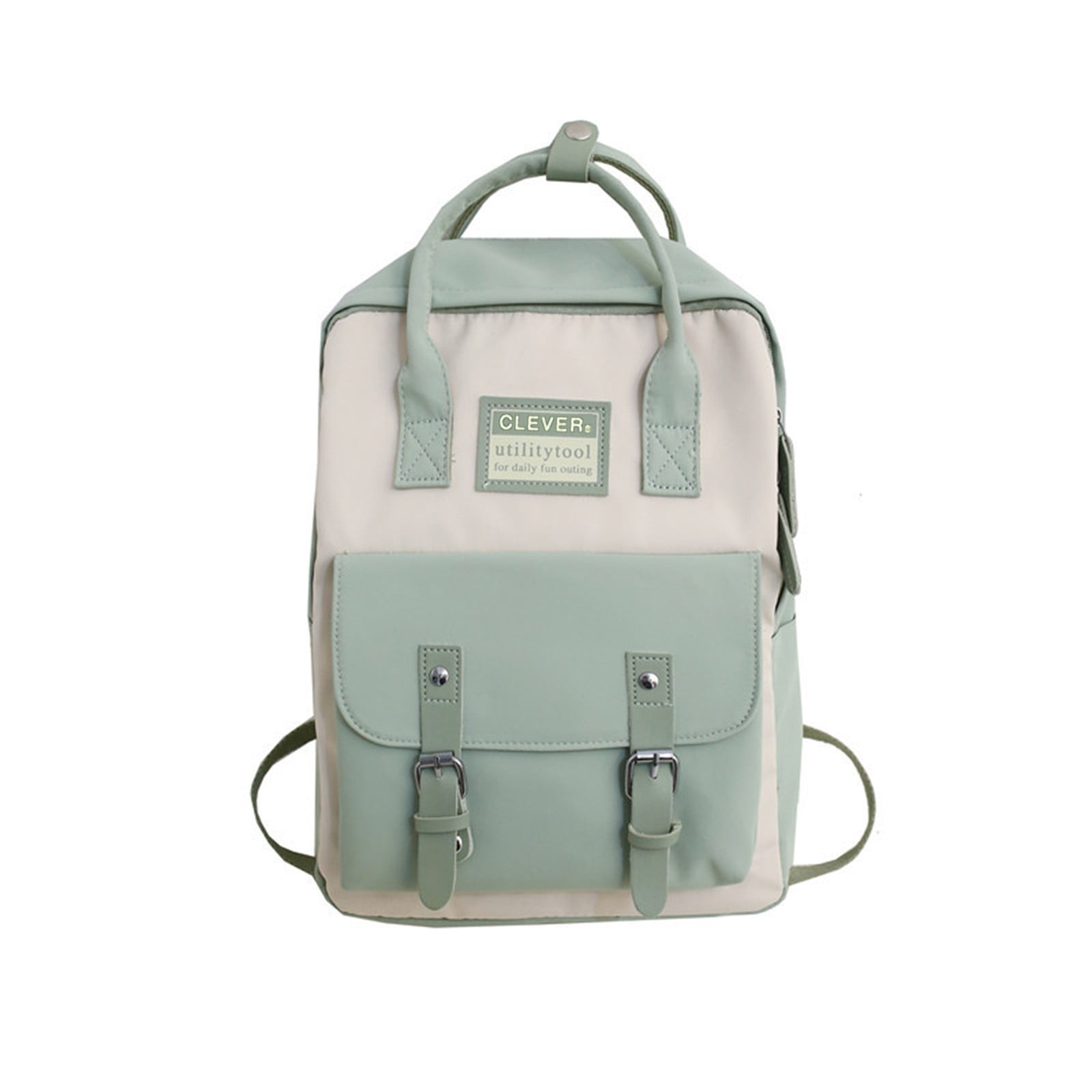 Miayilima Mint Green Backpacks for School Cute Backpack Accessories Pin