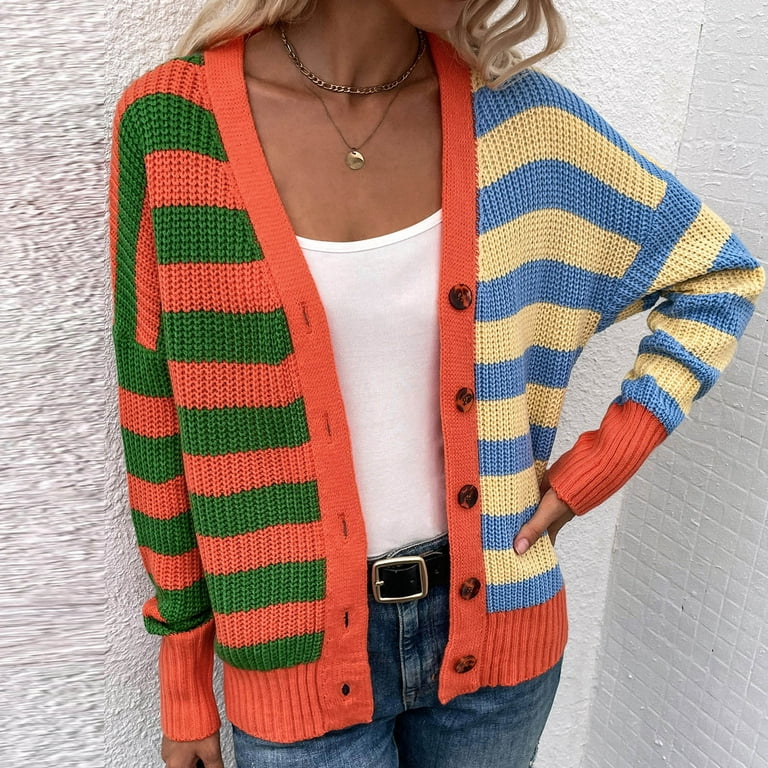 Orange sweater walmart deals