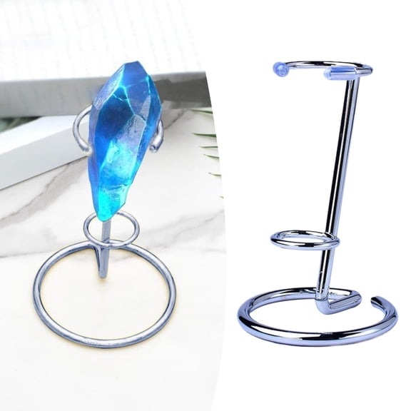 Miayilima Rack Small Wand Display Stand Wand Stands,Arms Display Stand Display Easel Holder for Small Gemstones Display Stand Wand Holder,1* Crystal Jewelry Display Stand