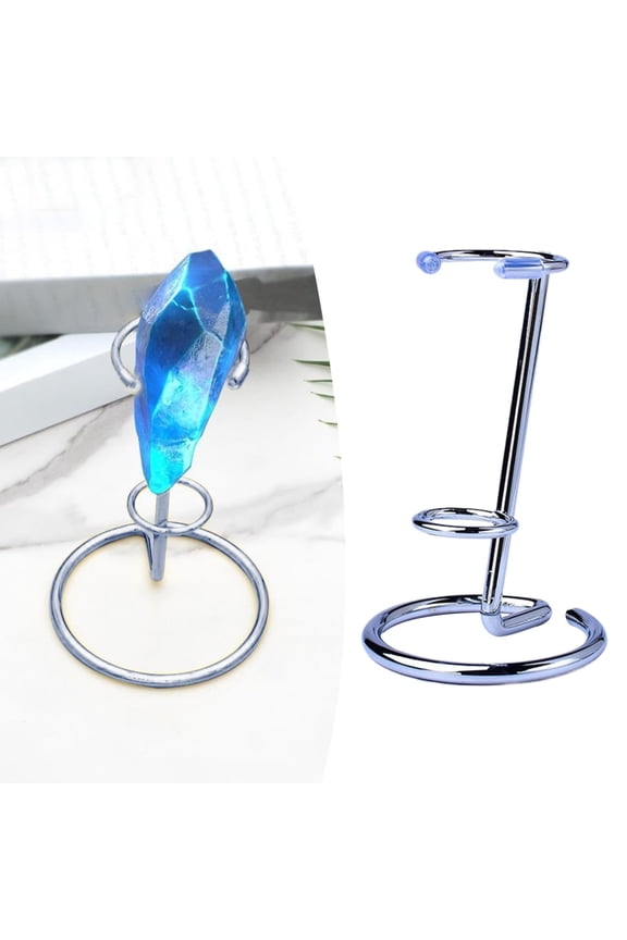 Rack Small Wand Display Stand Wand Stands,Arms Display Stand Display Easel Holder for Small Gemstones Display Stand Wand Holder,1* Crystal Jewelry Display Stand