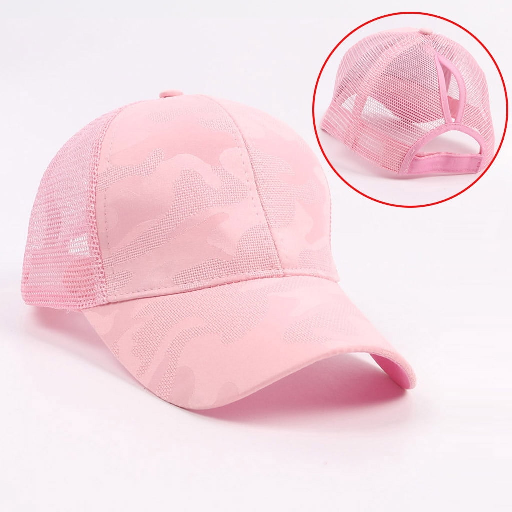 Miayilima Women Men Camouflage Breathable Beach Adjustable Baseball Cap