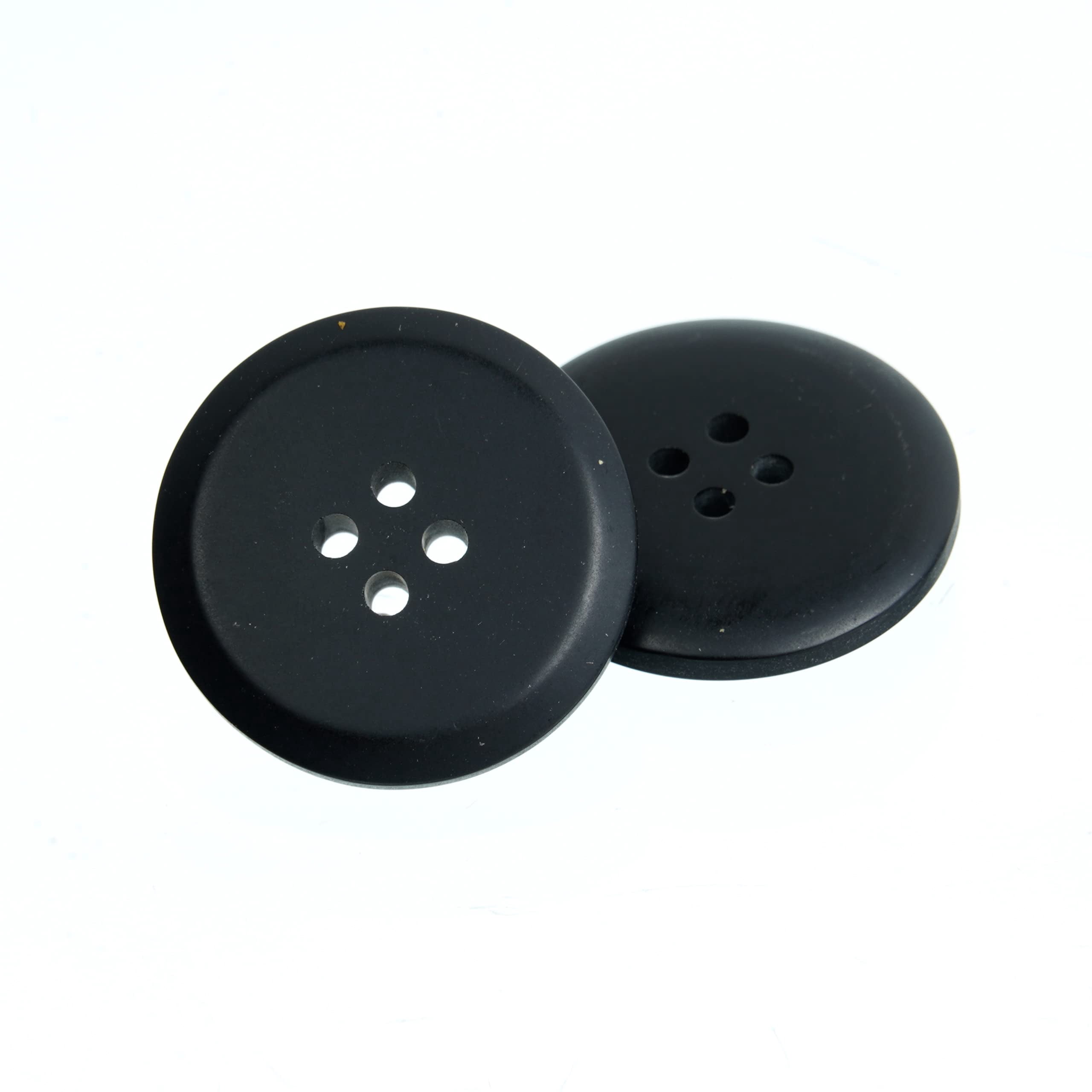 Mibo 10pcs Round Polyester Suiting Buttons with Beveled Edge - 40L ...