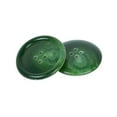 thumbnail image 1 of Mibo 6pcs Round Urea Resin Suiting Buttons with Rounded Rim - 45L (28.5mm) - 4 Hole - Green Mix, 1 of 3