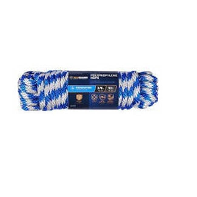 Darba Rope Mibro 0.37 in. x 50 ft. Tru Gaurd Derby Rope - Blue - Walmart.com