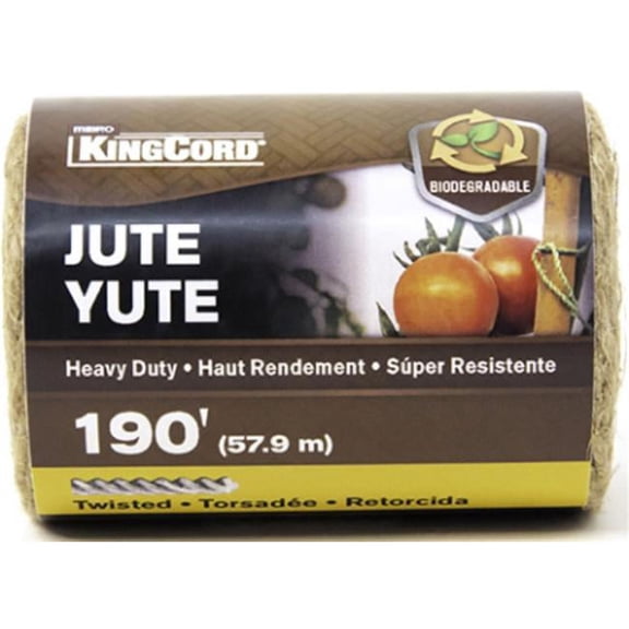 Mibro 302071BGV1 190 ft. Natural Heavy Duty Jute Twine