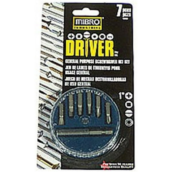 Mibro 437961 7 Piece Power Bit Set