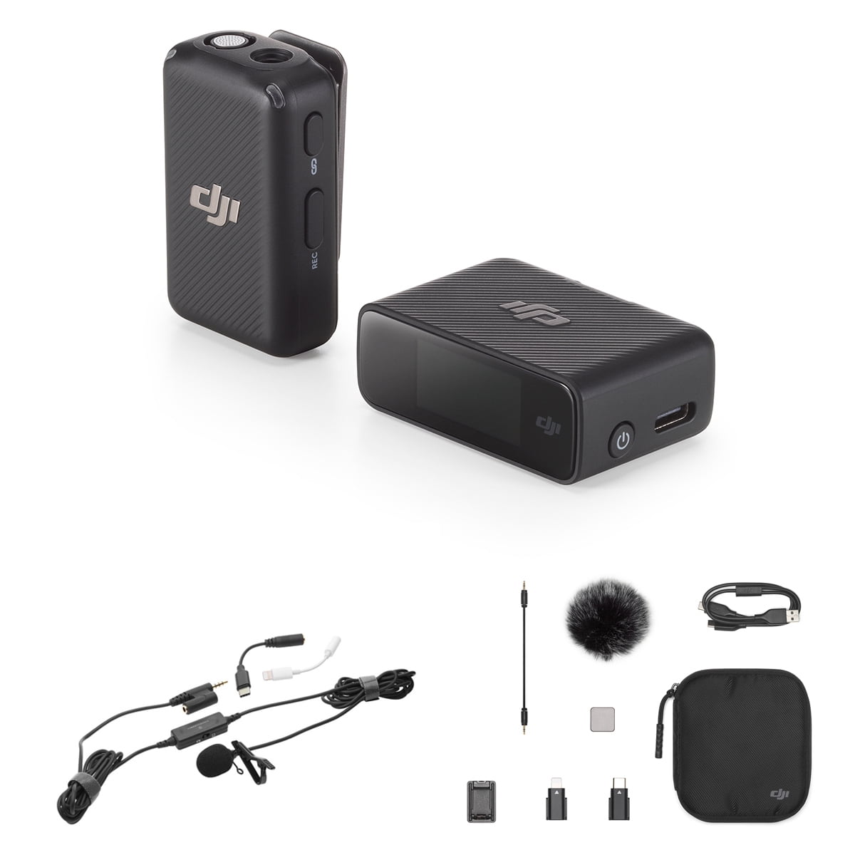 その他 DJI Mic Wireless Lavalier Microphone Amazon.com: DJI Mic Dual-Transmitter Compact Digital