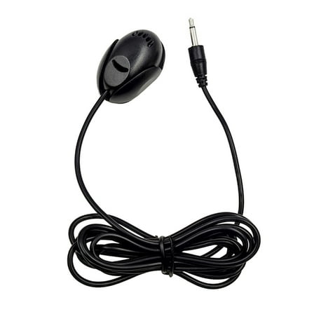 Mic 3.5mm External Microphone Assembly for Car Vehicle Head Unit Bluetooth-Enabled Stereo Radio Receiver
