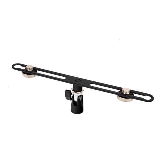 Mic Aluminum Stand Stereo Adjustable Arms Portable Design for Podcast Studio