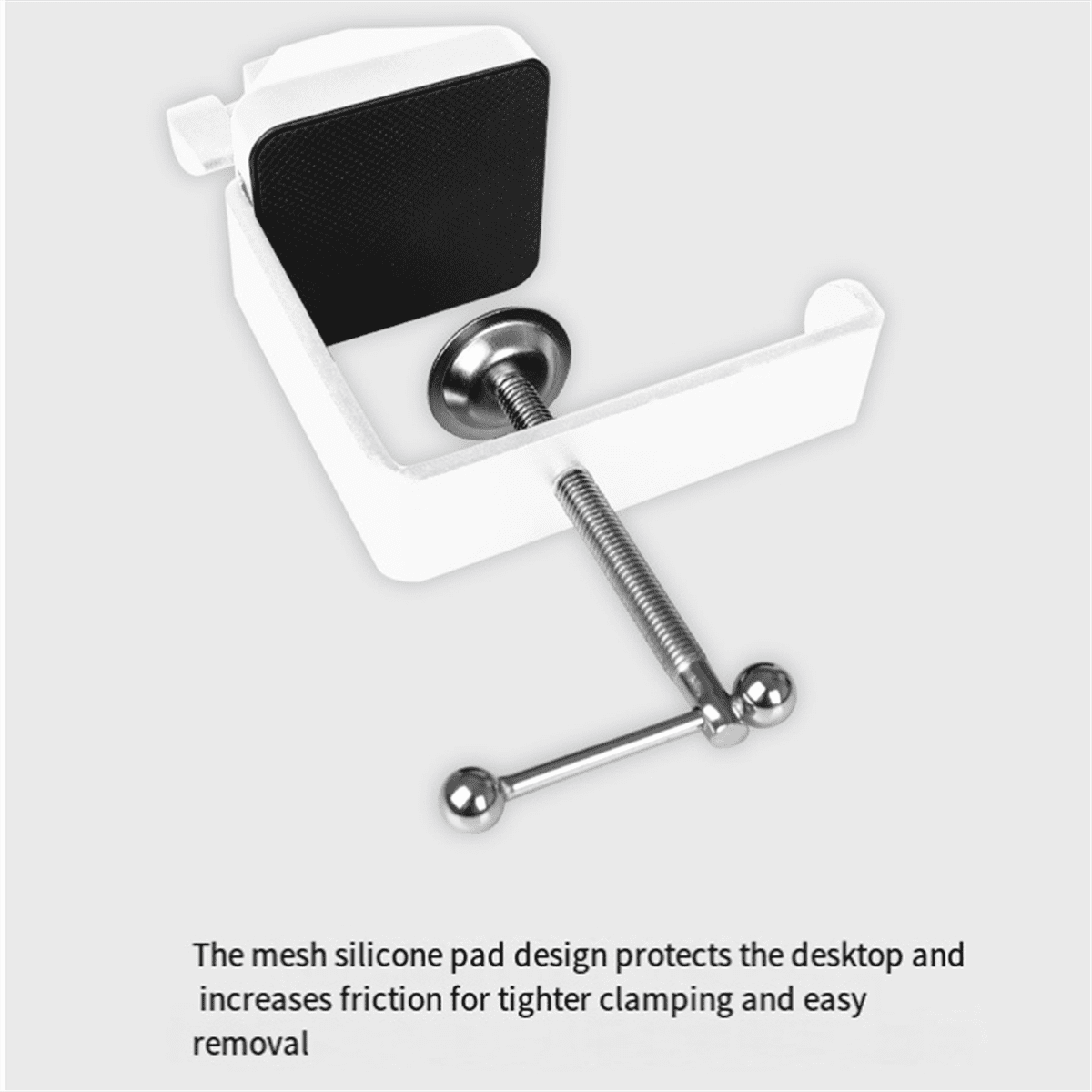 Mic Arm, 360° Rotatable Microphone Boom Arm Mic Stand, with Mic Clip , 3/8In to 5/8In Adapter Microphone Stand Black