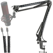Mic Arm for HyperX QuadCast - Professional Boom Arm Compatible with HyperX QuadCast S and QuadCast Microphone, Adjustable Scissor Microphone QuadCast Boom Arm by SUNMON