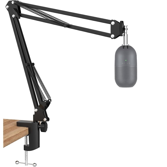 Seiren V3 Mini Microphone Stand - Mic Boom Arm for Razer Mini, Seiren V2, X and Most Microphone, Adjustable Boom Scissor Arm Stand with 3/8" to 5/8" Adapter by SUNMON