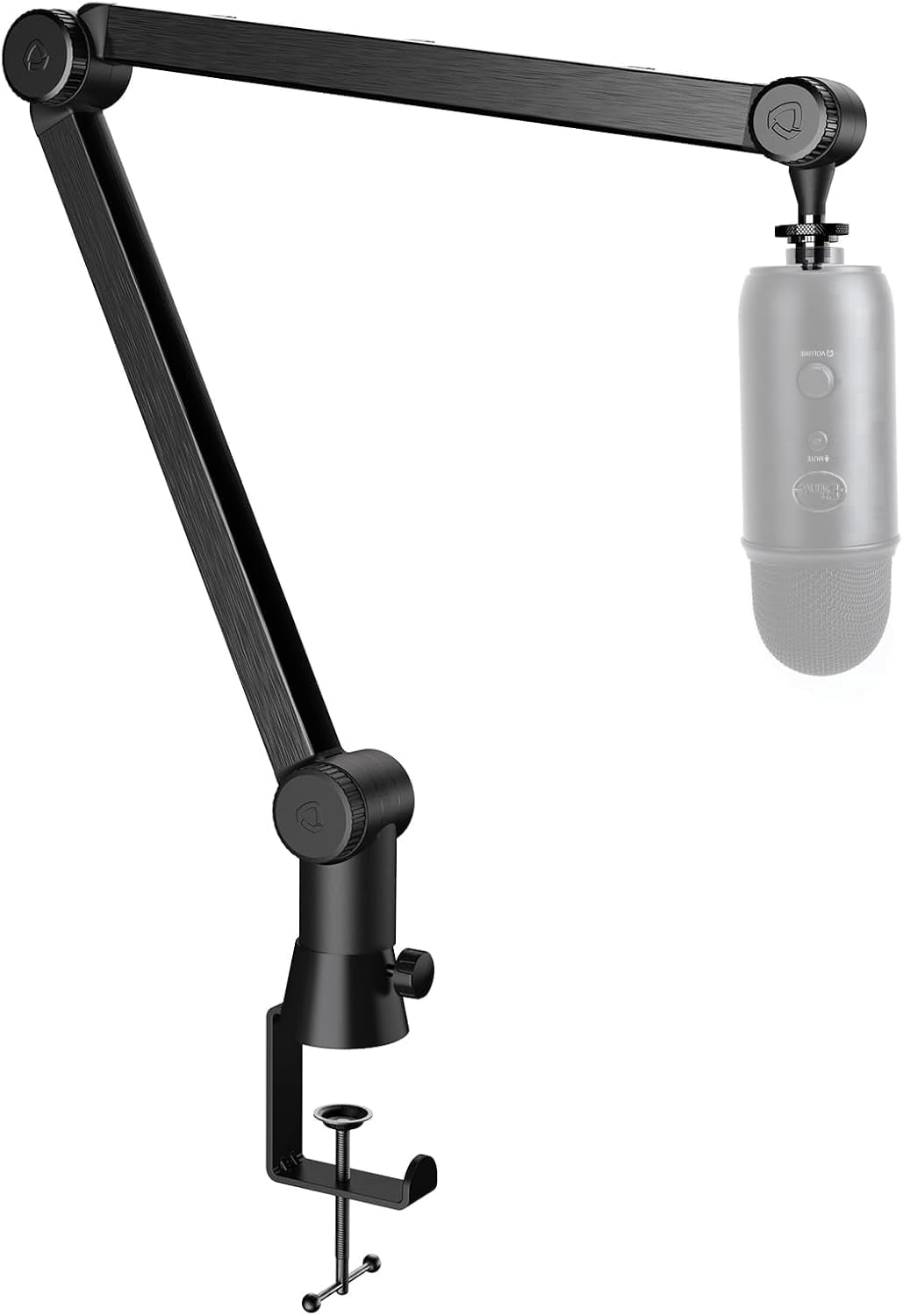 SUNMON Blue Yeti Microphone Boom Arm, Heavy Duty, 15-inch, 360