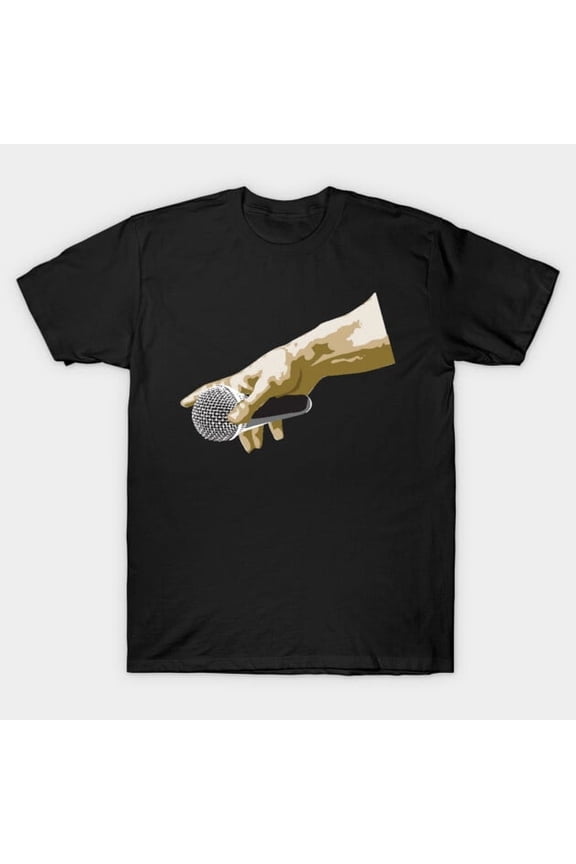 Mic Drop Funny Singer Rapper Comedian Speaker Performance End Of Speech Unisex T-Shirt