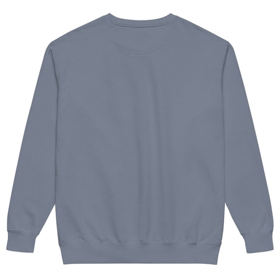 Mic Drop I'm That Good- Unisex garment-dyed sweatshirt (Blue Jean, S)