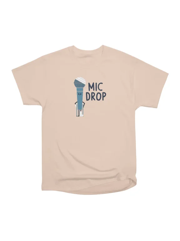 Mic Drop T-Shirt Tee Gift For Him Merch For Her Apparel For Friend