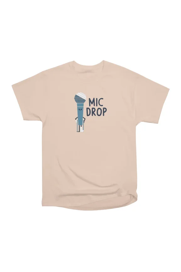 Mic Drop T-Shirt Tee Gift For Him Merch For Her Apparel For Friend