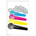 thumbnail image 1 of Mic Drop Wall Poster, 14.725" x 22.375", Framed, 1 of 5