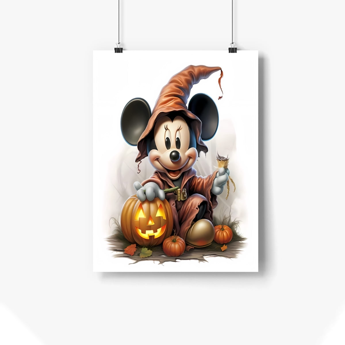 Mic Key Mouse Halloween Cute cartoon posters are suitable for room ...