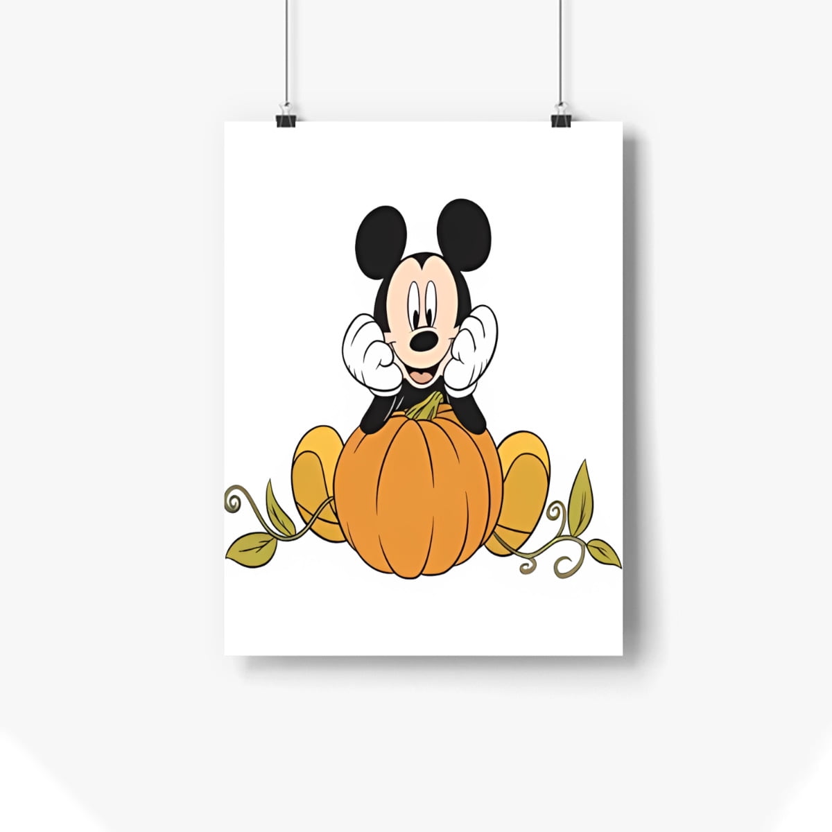 Mic Key Mouse Halloween Cute cartoon posters are suitable for room ...
