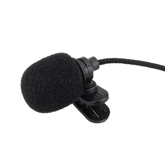 Mic Professional Mini Portable Clip-on Lapel Hands-free 3.5mm Jack Condenser Microphone Mic for Computer PC Laptop Loundspeaker