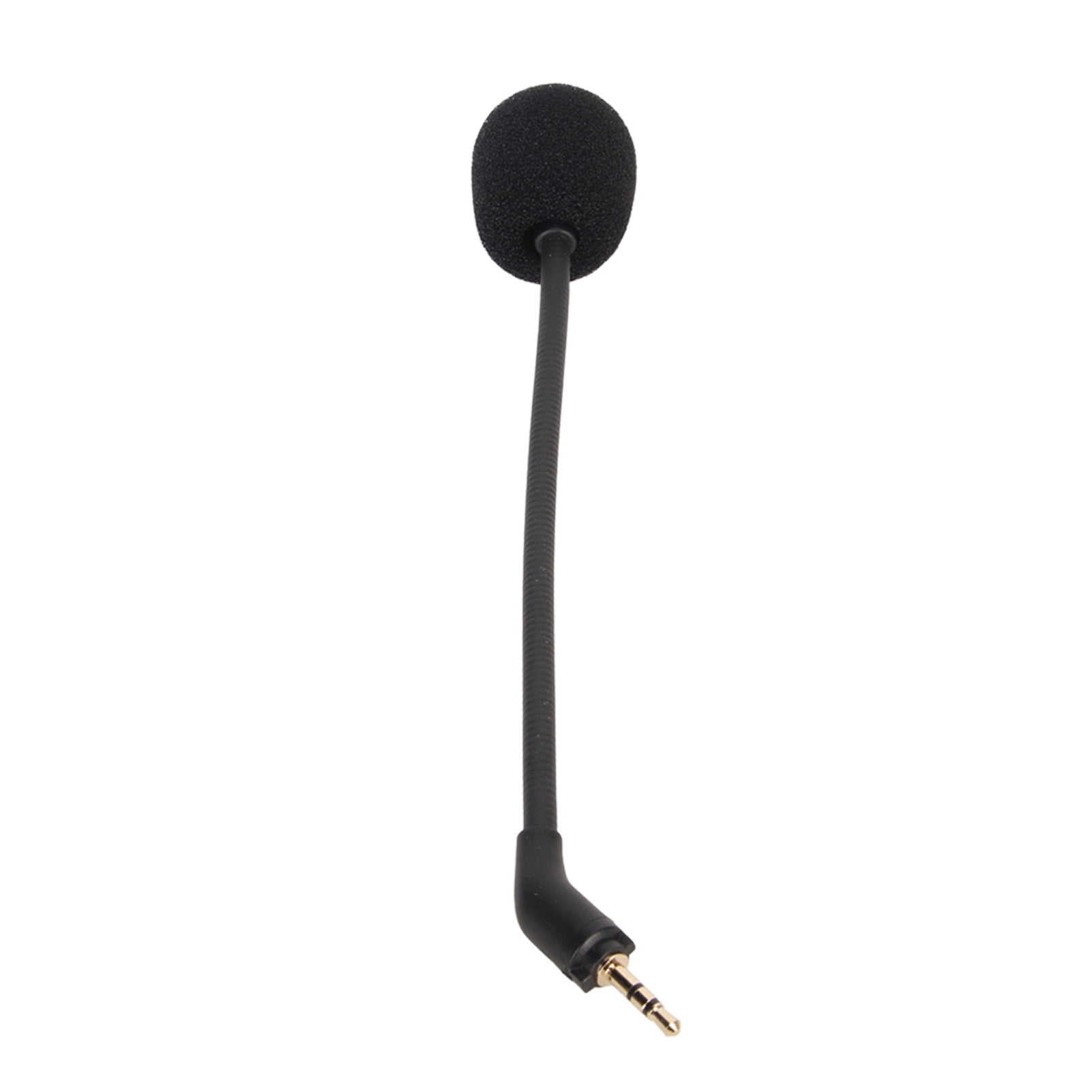 Mic Replacement, 2.5mm Gold Plated Plug 360 Degree Rotation Bendable