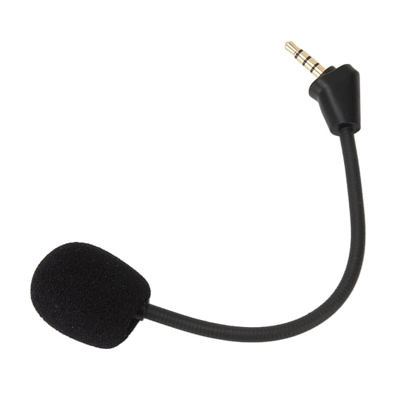 Mic Replacement 3.5mm Detachable Game Microphone for Hyper X Cloud II Wireless Core Pro Silver Cloudx